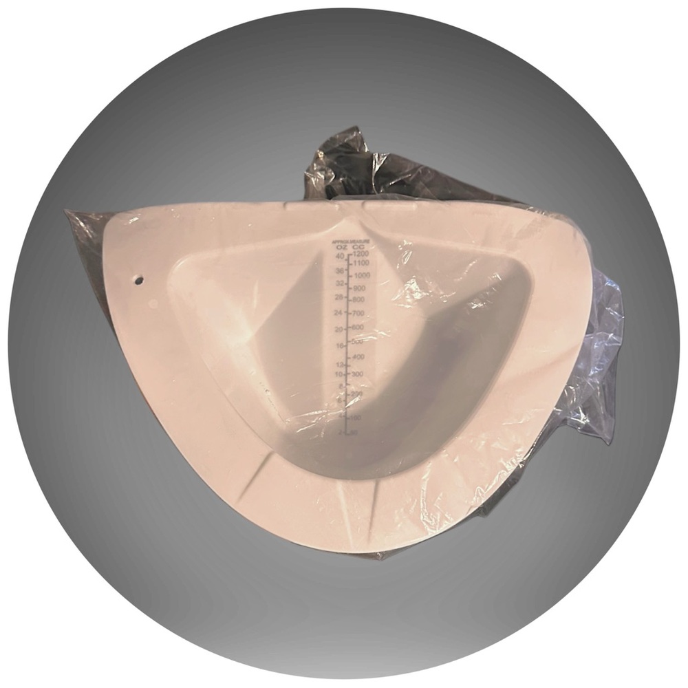 Toilet Hats (2) - Specimen Collection Pans